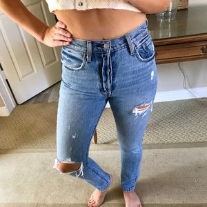 Levi’s 501 High Rise Skinny Jeans